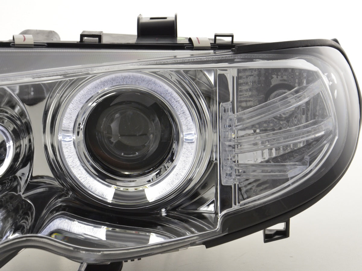 Scheinwerfer Set BMW 3er E46 Limo/Touring 02-05 chrom Scheinwerfer Set BMW 3er E46 Limo/Touring 02-05 chrom